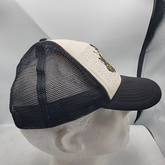 RockStar Energy Drink Trucker Hat Cap Mesh Casual Spell Out Logo Comfort - Picture 4 of 8